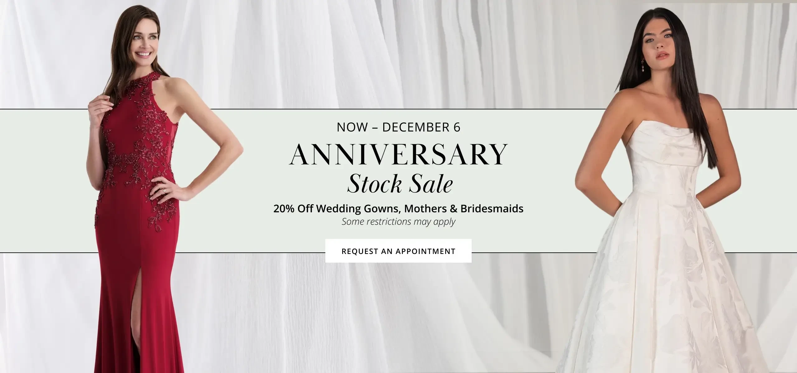 Stock Sale Desktop Banner